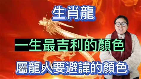 屬龍適合的顏色|屬龍的適合什麼顏色？